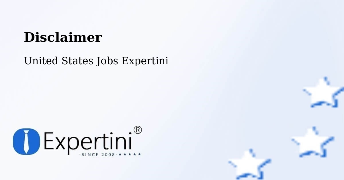 Disclaimer – Seven Fields - United States Jobs Expertini